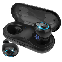 Беспроводные Bluetooth наушники-вкладыши беспроводные вакуумные стереонаушники Спортивная гарнитура TWS с микрофоном для xiaomi samsung iphone 2024 - купить недорого