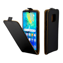 Business Leather Case For Coque Huawei Mate 20 Pro Vertical Flip Cover Card Slot Cases Mobile Phone Bags 2024 - buy cheap