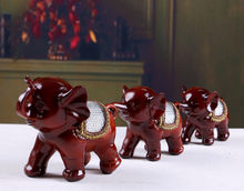 ANGRLY-elefante de resina artesanal, diamante, dinero, mascota, accesorios de decoración del hogar, boda, hatchimals de Navidad 2024 - compra barato