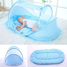 Baby Crib Netting Portable Foldable Baby Bed Mosquito Net Mattress Newborn Sleep Bed Travel Bed Netting Play Tent Children 2024 - buy cheap