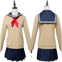 Himiko toga-fantasia de my hero academia, traje adulto feminino, uniforme escolar para cosplay de halloween, feito sob encomenda 2024 - compre barato