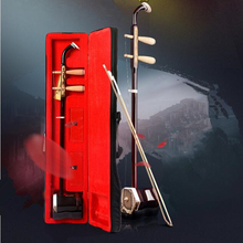 Erhu instrumento musical chinês de duas cordas, caixa de violino madeira esculpida com dragão, poste reto, formato hexagonal, arco, leitor de livros, erheen 2024 - compre barato