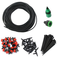 Sistema de riego por microgoteo para jardín, manguera de agua de 5m, 15m y 25m, gotero ajustable, Kits de riego automático DIY 2024 - compra barato