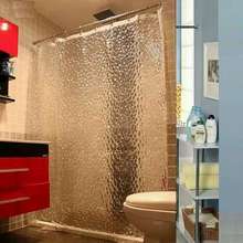 180*180cm 3D Water Effect Cube Design water resistance bathing Shower Curtain Fabric EVA Waterproof Home Bathroom Curtains 2024 - buy cheap