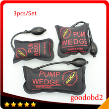 Black Klom Pump Wedge Airbag New Shim for Universal Air Wedge Locksmith Tools Lock Pick Set Door Lock Opener Hardware 3pcs/set 2024 - buy cheap