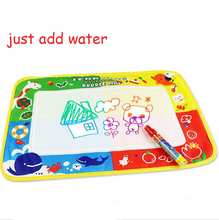 46x30cm 4 color Water Drawing Toys Mat Aquadoodle Mat&1 Magic Pen/Water Drawing board/baby play mat 2024 - buy cheap