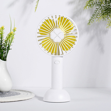 ejoai 2000mAh Foldable Hand Fans Battery Rechargeable Handheld Mini Fan Electric Personal Fans Hand For Desktop Travel Outdoor 2024 - buy cheap