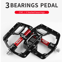 Flat Bike MTB Road 3 Sealed Bearings Bicycle Pedals Mountain Bike Pedals Wide Platform Pedales Anti-Slip Pedals 2024 - buy cheap