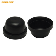 FEELDO 2Pcs Waterproof Car HID LED Headlight Kit Dustproof Cover Rubber 50mm-80mm Sealing Headlamp Cap #MX5589 2024 - buy cheap