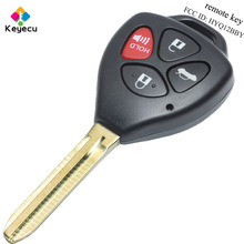 Llave de coche remota de repuesto keyeco-4 botones 314,4 MHz frecuencia 4D67 Chip-FOB para Toyota Camry 2007-2010 FCC ID: HYQ12BBY USA 2024 - compra barato