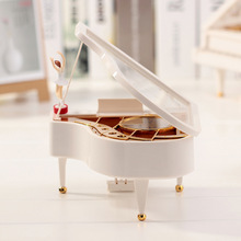 High Quality DIY Hand Cranked Music Box Movement Set With Ballet Girl Piano Musical boxes carrossel Ballerina Music Box Set Gift 2024 - buy cheap