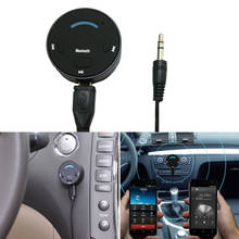 Автомобильный беспроводной Bluetooth 4,1 громкоговоритель аудио стерео музыкальный приемник адаптер Hands free 3,5 мм стерео музыкальный приемник 2024 - купить недорого