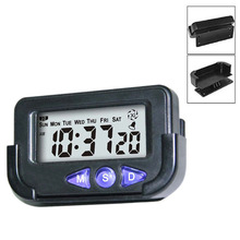 Alarme despertador eletrônico digital para viagem, tamanho de bolso, automotivo, temporizador digital com display lcd lxy9 2024 - compre barato