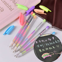 1 pcs Rainbow Multiple Colors Marker Highlighter Writing Pen School Office Stationery 2024 - buy cheap