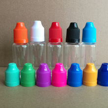 200pcs 15ml Empty E Liquid Bottle PET Plastic Refillable Vials With Childproof Caps & Long Thin Tips For Nail Gel 2024 - buy cheap