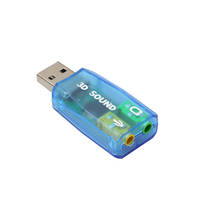 Аудио адаптер LANDFOX, 3D Звуковая карта 5,1 USB на 3,5 мм, микрофон, разъем для наушников, стереогарнитура для Xbox 360, PS3, USB 2,0 2024 - купить недорого