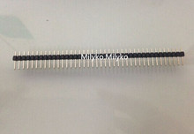 FREE SHIPPING 200pcs/lot  2.54mm Single Row Male 1X40 Copper Pin Header Strip Good quality 2024 - buy cheap