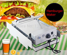 1pc Commercial Stainless Steel Oven 220V 2400W Double Layer Hamburger Heating Sandwich Machine use Electricity Burger maker 2024 - buy cheap