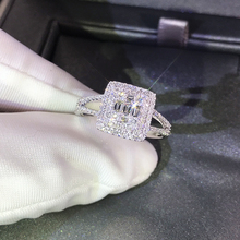 100% 18 k 750au ouro moissanite diamante anel d cor vvs com certificado nacional MO-H1006 2024 - compre barato