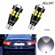 AGLINT 2pcs LED T15 T16 W16W 921 912 Wedge Car Bulbs Backup Parking Tail Reverse Lights CANBUS Error Free Xenon White 12-24V 2024 - buy cheap