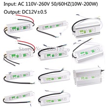 DC 12v 10w 15W 20W 30W 36W 50W 60W 80W 100W 150w 200w Led Outdoor Waterproof Transformer Led Driver Switch Power Supply Ip67 2024 - buy cheap