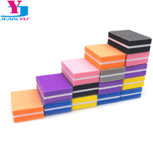 20 Pcs Mini Nail File Blocks Colorful Sponge Nail Polish Sanding Buffer Lime A Ongle Professionel Nail File Kit Unha De Gel Tool 2024 - buy cheap