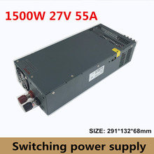 Interruptor de comutação de fonte de alimentação 27v 55a 1500w, transformador de voltagem 110v 220v ac para dc27v smps para faixa de led, luz cnc cctv 2024 - compre barato