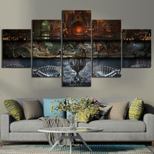 5 Piece Canvas Paintings Mortal Kombat 11 Video Game Poster Pictures Wall Art for Home Decor 2024 - buy cheap