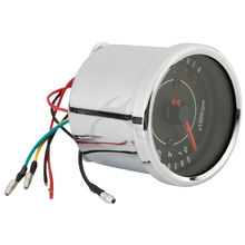 New Universal Motorcycle Tachometer Speedometer Tacho Gauge RPM LED Back Light 2024 - buy cheap