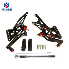 waase GSXR1000 K5 K6 Rider Racing Rearset Rear Sets Footrests Foot Rest Pegs For Suzuki GSXR GSX-R 1000 2005 2006 2024 - buy cheap