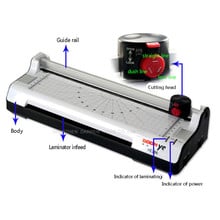 New Smart photo laminator A3 laminating machine laminator sealed plastic machine hot and cold laminator width 330mm 2024 - buy cheap
