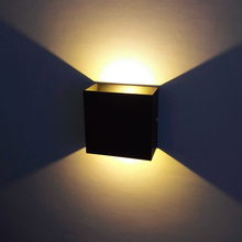 Cube CoB 6W LED up and Down Wall Sconce AC85-265V Bedroom Bedside Cube wall light Indoor Aluminium decoration Lighting fixture 2024 - buy cheap