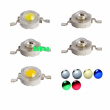 10pcs High Power 3W LED Chip 3 W Natural Cool Warm White Red Blue Green UV Royal Blue 440nm 660nm Grow Light 3 watt SMD 2024 - buy cheap