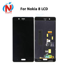 ЖК-дисплей 5,3 дюйма для Nokia 8, ЖК-дисплей с сенсорным экраном, дигитайзер в сборе, ЖК-дисплей для Nokia8 N8 TA-1004 TA-1012 TA-1052 с бесплатными инструментами 2024 - купить недорого
