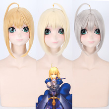 Alter Saber Wig Fate Grand Order Cosplay Wig Anime Fate Stay Night Cosplay Hair Synthetic Heat Resistant Women Hair Fate 2024 - buy cheap
