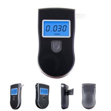 New Digital Breath Alcohol Tester Breathalyzer with LCD Dispaly with 5 Mouthpieces Police Alcohol Parking Breathalyser 2024 - buy cheap