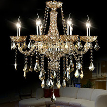 Luxury Chandelier LED Crystal Chandelier 6 Heads Indoor Lighting Crystal Modern LED Crystal Chandeliers 110V 220V 240V 2024 - buy cheap