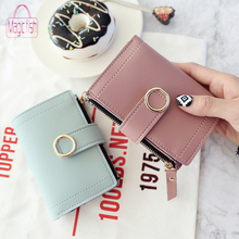 Magic Fish Women Wallets Small Wallet 2019 Fashion Brand Leather Wallet Credit Card Money Clip Clutch Women Purse Exquisite Hasp 2024 - buy cheap