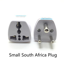 Enchufe Universal portátil de 20 Uds al pequeño conector de Sudáfrica enchufe adaptador conversor de viaje de toma de corriente AC 2024 - compra barato