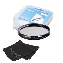 RISE(UK) 55mm Circular Polarizing CPL C-PL Filter Lens +case+gift  For Canon NIKON Sony Olympus Camera 2024 - buy cheap
