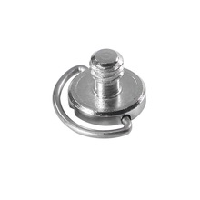 Steel Captive 1/4 Slotted Screw with D Ring For Quick Release Plate Camera NEW 2024 - buy cheap