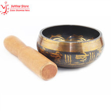 Buddhism Singing Bowl Himalayan Hand Hammered Chakra Meditation Religion Belief  Tibetan Home Decorations Buddhal Singing Bowl 2024 - buy cheap