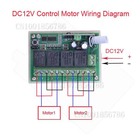 DC 12 V 10A 4 Canal RF Interruptor de Controle Remoto Sem Fio Do Relé 315/433 MHZ Transmissor Receptor - especificações