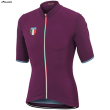 New Purple Italia Lines Team Cycling Jersey Customized Road Mountain Race Top Classical OROLLING 2024 - buy cheap