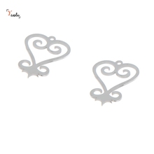 5pcs/lot Sankofa Symbol charm Sankofa Emblem Amulet Stainless steel charm pendant 27x21mm 2024 - buy cheap