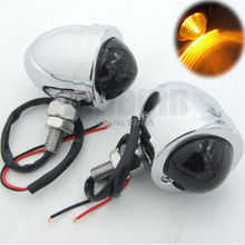 2x Motorcycle Bullet Bulb Indicator Turn Signal light For Harley Yamaha Honda 2024 - buy cheap