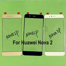 Для Huawei Nova 2 Nova2 PIC-AL00 Сенсорная панель экран дигитайзер стекло сенсор сенсорная панель без гибкого трубопровода 2024 - купить недорого