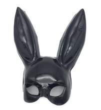 Máscara de conejo para Halloween, disfraz con Orejas de conejo, para fiestas, bares y clubs nocturnos, 1 unidad 2024 - compra barato