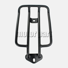 Estante de soporte para asiento trasero de motocicleta, portaequipajes para Harley Sportster XL 2004 2015 XL883N de hierro personalizado XL883C, color negro, para 883-1200 2024 - compra barato