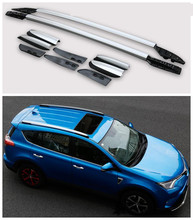 For Toyota RAV4 2013 2014 2015 Roof Racks Roof Luggage Rack High Quality Aluminium Modification Accessories 2024 - buy cheap